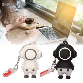 แฟลชไดรฟ์ Usb2.0 รูปการ์ตูนคนน่ารัก ป้องกันการรบกวนแม่เหล็กไฟฟ้า