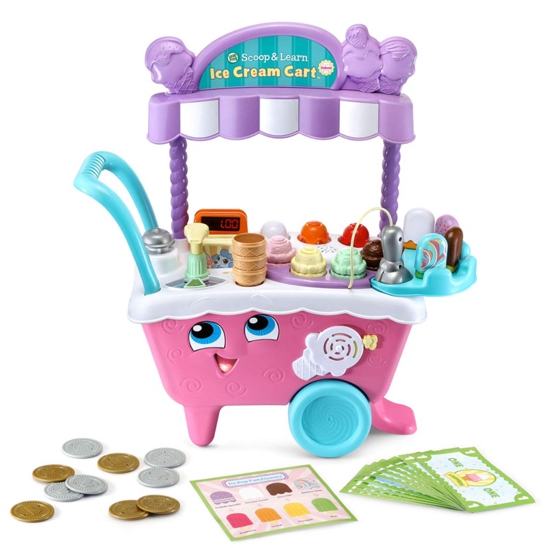Leapfrog Scoop and Learn Ice Cream Cart Pink