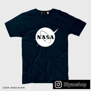 NASA LOGO คุณภาพพรีเมี่ยมทําเสื้อยืด Unisex /.?_37