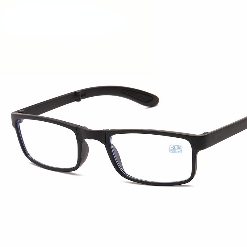 【-100°~-400°】ใหม่ สายตาสั้น แบบแขวน พับได้ ป้องกันแสงสีฟ้า แบบพกพา สบาย กันความเมื่อยล้า สําหรับผู้ชายและผู้หญิง - รูปที่ 2