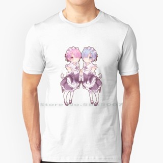 [S-5XL]Re Zero Rem And Ram T Shirt 100% Cotton Rin Tohsaka Fate Apocrypha Fate Zero Japanese Fate Grand Order Fate _40