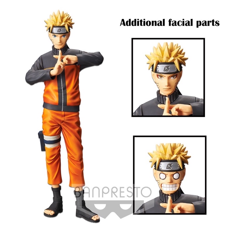 Banpresto Naruto Grandista Nero Uzumaki Naruto figure โมเดลนารูโตะ