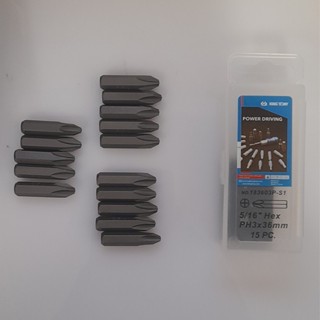 KING TONY ดอกไขควง ชุดดอกไขควง ดอกไขควง 15 ตัวชุด ชุดดอกไขคว…