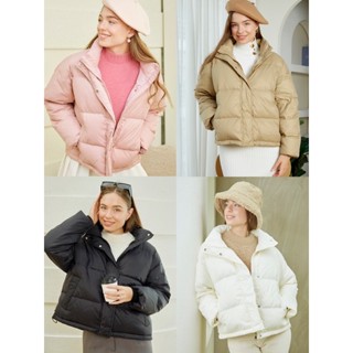 u_morestuff ☃️ Amber puffer down jacket ติดลบ10 เอาอยู่❤️‍🔥 แจ็คเก็ตขนเป็ดแท้ น้ำหนักเบามาก กันหิมะ