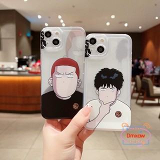 เคสโทรศัพท์มือถือ แบบนิ่ม ลายบาสเก็ตบอล Slamdunk กันกระแทก สําหรับ iPhone 14 Pro Max 14 Plus 13 12 11 Pro Max X XR XS Max 8 7 Plus SE 2020