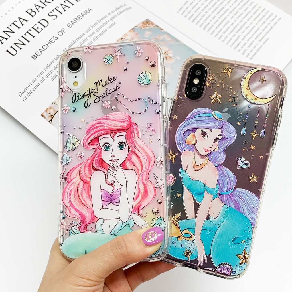 Case PRINCESS DISNEY 2 Vivo V30E V30 X50 Y22S Y22 V25 V25E V25 Pro Y35 Y16 X60 X80 X70 T1 Pro Y15S V