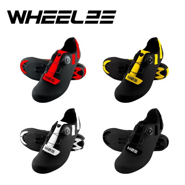 [สินค้า Clearance - รองเท้าจักรยานเสือหมอบ] WHEEL23 รองเท้าจักรยานเสือหมอบ - รุ่น AB-410