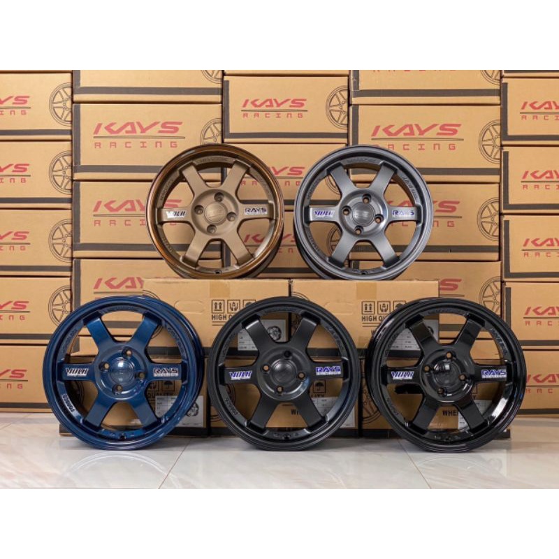 ล้อแม๊ค TE37 ขอบ15" 4/100 สินค้าเป็นราคาต่อวง