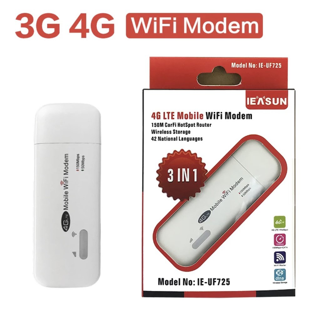 พร้อมส่ง Pocket Wifi Aircard 4G LTE FDD WIFI Router 150Mbps Mobile Hotspot โมเด็ม WiFi