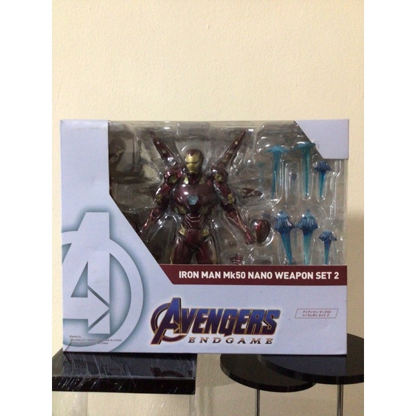 จีน SHF Ironman mk50 weapon set 2 avengers infinity war bandai S.H.figuarts action figure 1/12 ironm