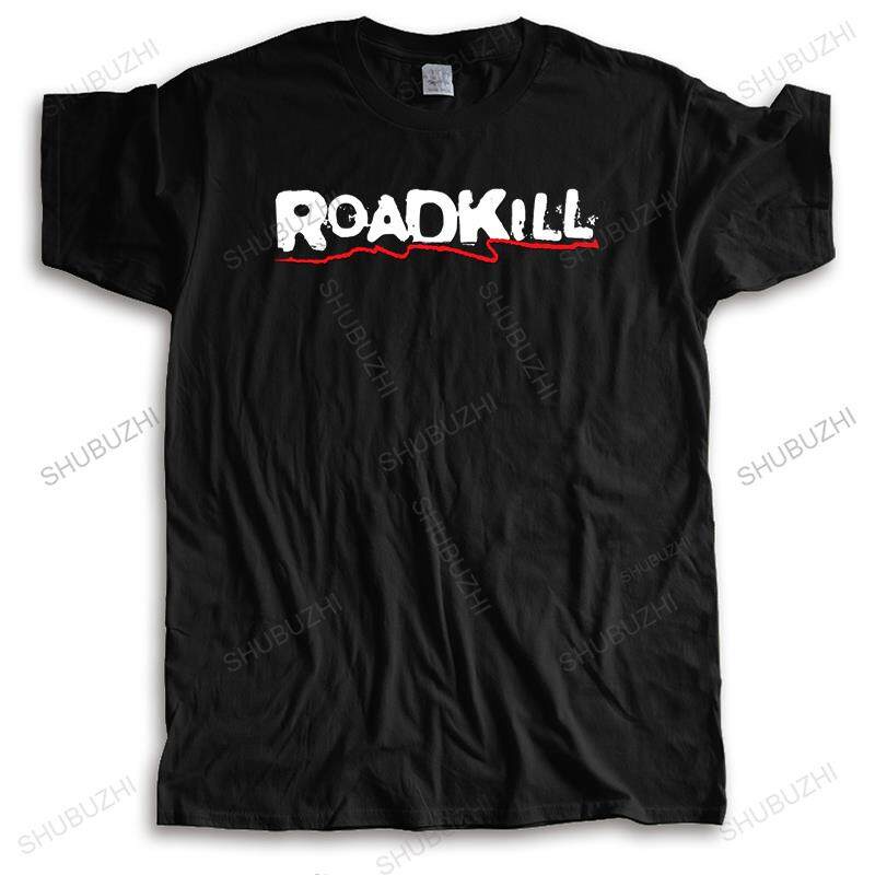 4XL 5XL 6XL T เสื้อฤดูร้อน Vintage T Shirts เสื้อผ้าฝ้ายผู้ชาย RoadKill สบายๆผ้าฝ้ายรอบคอแฟชั่นพิมพ์