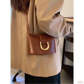 Hot👜พร้อมส่ง🥂Retro Small Bag New Fashion กระเป๋าสะพายอเนกประสงค์ Messenger Bag