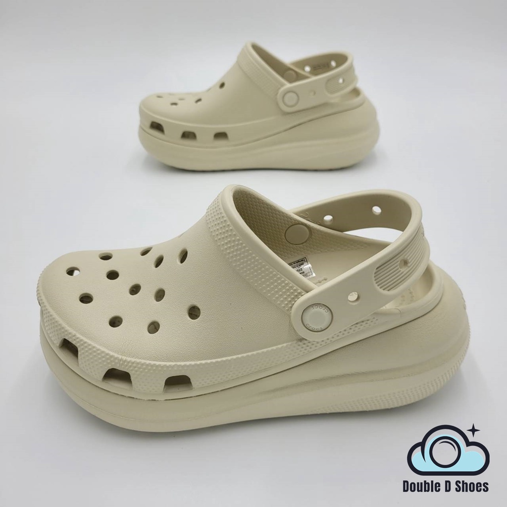 รองเท้าลำลองแฟชั่น สไตล์ Crocs Classic Crush Clog