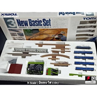 โมเดลรถไฟ Starter set Tomix ชุดโมเดลรถไฟ ชุดStarter set รางโมเดลรถไฟ N scale * มือสอง *