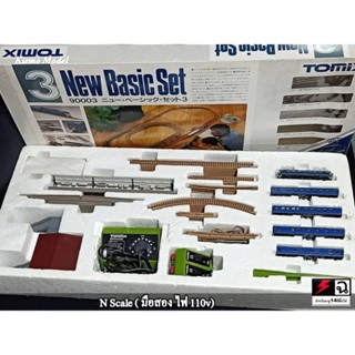 โมเดลรถไฟ Starter set Tomix ชุดโมเดลรถไฟ ชุดStarter set รางโมเดลรถไฟ N scale * มือสอง *