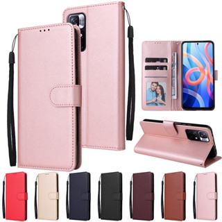 เคสโทรศัพท์หนัง PU นิ่ม ฝาพับ พร้อมช่องใส่บัตร หรูหรา สําหรับ Xiaomi Poco C40 Poco M4 Pro 4G Poco X4 Pro 5G Poco F4 5G Poco X4 GT Redmi K40S K50