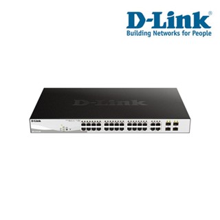 D-Link DGS-1210-28P, Smart 28 Port Ethernet Switch With PoE