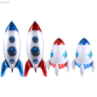 PATRICIA Balloon Blue,red Large Astronaut Space Theme Birthday Gifts Rocket Balloons