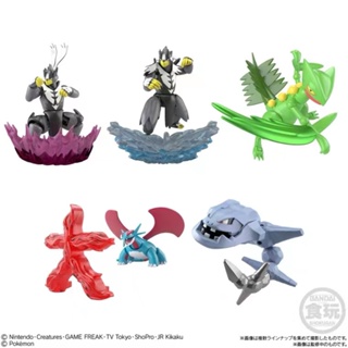 ❍▣จุด Bandai SHODO Palm Elf Pokémon 5 Pokemon Blood Wing Dragon Box Egg Food Play