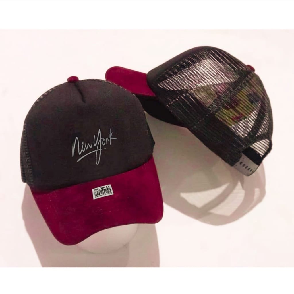 เบสบอล Trucker Net Hat ผู้ชายผู้หญิงนําเข้า Original Premium Distro Hat