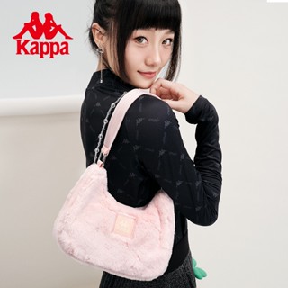 Kappa Kappa 22 ฤดูใบไม้ร่วงและฤดูหนาวใหม่กระต่ายเนื้อตุ๊กตาใต้วงแขนกระเป๋าเวอร์ชั่นเกาหลีของป่า ins แฟชั่นกระเป๋าสะพายไห