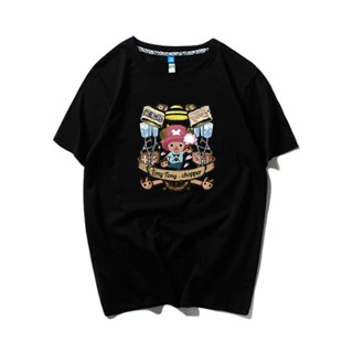 One Piece การ์ตูน ins Tide แบรนด์เสื้อยืดผู้ชายอะนิเมะแขนสั้น zT:_19