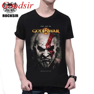 [COD] {พร้อมส่ง เสื้อยืดแขนสั้น พิมพ์ลาย Gd Rocksir Ment God Of War พลัสไซซ์ ไซซ์ XS-6XL สําหรับผู้ชาย ของขวัญวันเก