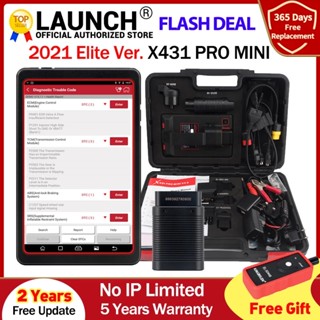 2022 LAUNCH X431 Pro เครื่องสแกนเนอร์วินิจฉัยรถยนต์ ขนาดเล็ก 2 ปี อัพเดทฟรี X-431 Pros Mini