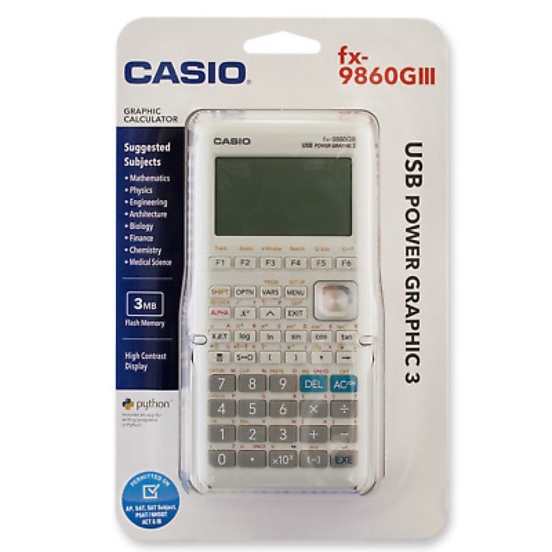 เครื่องคิดเลขกราฟ Casio fx-9860GIII