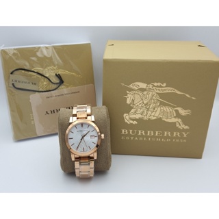 นาฬิกา BURBERRY WOMENS BU9104 34 MM SWISS QUARTZ พร้อมกล่อง (ใหม่)