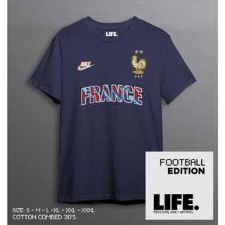 เสื้อยืดพิมพ์ลายแฟชั่น เสื้อยืด พิมพ์ลาย FIFA World Cup Qatar 2022 แบบเปลี่ยน ของแท้ 30s - Print DTF