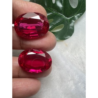 pink sapphirev15x20mm 2 pieces fine quality