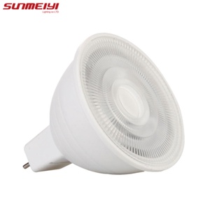 Sunmeiyi GU10 หลอดไฟสปอตไลท์ Led 6W AC220V มุม 38 องศา ประหยัดพลังงาน สําหรับโคมไฟเพดาน ในบ้าน