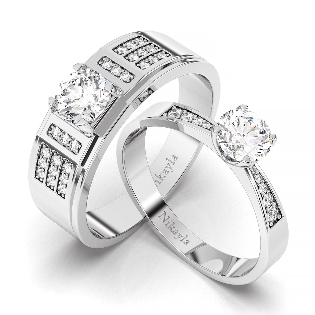 Nikayla Jewelry - แหวนคู่รัก เงินแท้