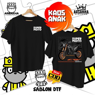 Kaos Anak Honda CRF 150L Urban Road to City V2 Distro ผ้าฝ้ายหวี 30S - Arsakha Clothing