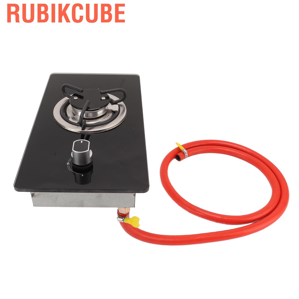 Rubikcube Single Burner Gas Stove RV Gas Cooktop Easy To Clean for