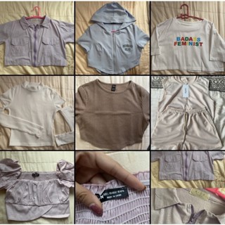 เสื้อครอป มือหนึ่ง(1) มือสอง(2)