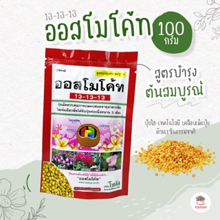 ออสโมโค้ท 13 -13-13 แบบซอง ไม้อวบน้ำ กุหลาบหิน cactus&amp;succulent