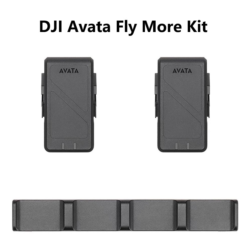 D.ji Avata Fly More Kit Original D.ji Avata แบตเตอรี่อัจฉริยะสำหรับเที่ยวบิน2420MAh ความจุสูงสุด18-m