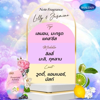 SHALDAN โชชูริกิ พรีเมี่ยมอโรม่า น้ำหอมปรับอากาศสำหรับห้อง ขนาด 400 มล.