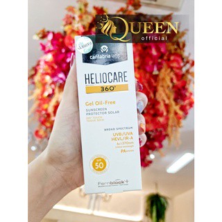 Heliocare ของแท้ ฉลากไทย ครีมกันแดด Gel Oil Free SPF50+ 50ml สำหรับผิวมันเป็นสิวง่าย เนื้อเจล ซึมเร็ว ไม่เหนียวเหนอะหนะ