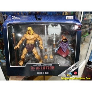 [2022.02] Mattel Masters of the Universe Masterverse Revelation Deluxe Savage He-Man and Orko Action Figure