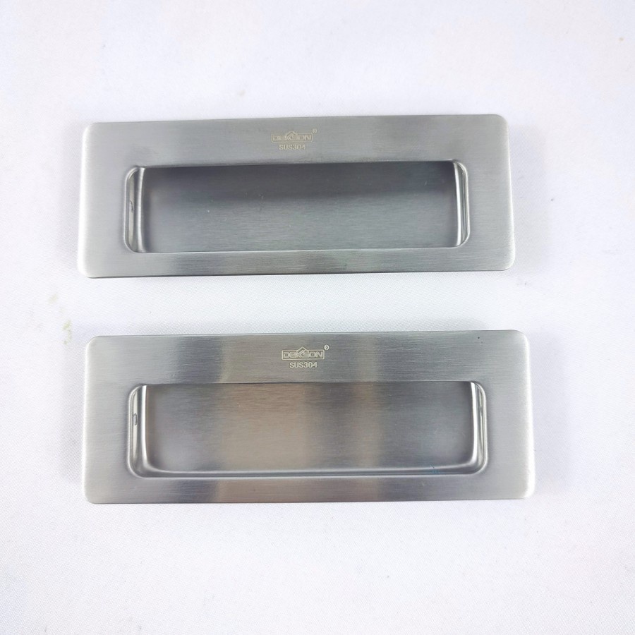 PULL PLATE DEKKSON PP 015 SQ 115MM SSS Dekson Box ด้ามจับฝังฝ้า PP015