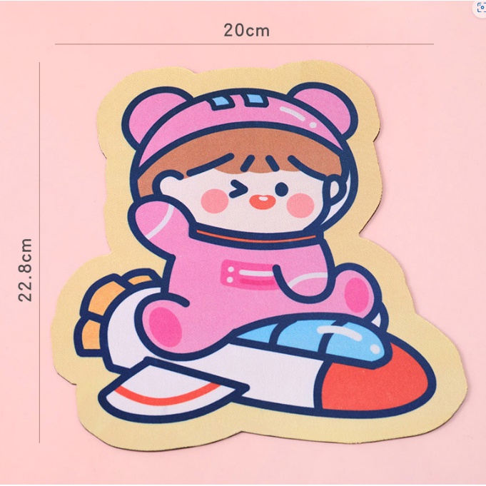 🦋 พร้อมส่ง 🦋 แผ่นรองเมาส์ ลายการ์ตูนน่ารัก