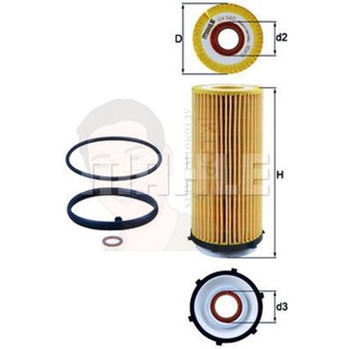 OX 560D กรองน้ำมันเครื่อง (BMW N57 ดีเซล 6 สูบ / 5 (F10), X5 (E70), 7 (F01)