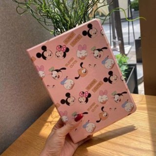 Cartoon cat เคส สำหรับ  เคสไอแพด with ป้องกันหน้าจอ iPad mini 1/2/3/4/5 air1/air2 2017/2018 iPad 10.2 iPad pro 9.7 10.5