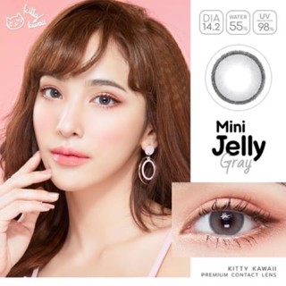 สายตา 0.00-10.00🌻❤️ คอนแทคเลนส์  mini jelly gray by Kittykawaii