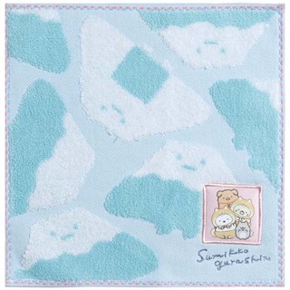 ผ้าขนหนู Sumikko Gurashi - Dog Cosplay with Puppy Mini Towel สีฟ้า ขนาด 25 x 25 ซม.