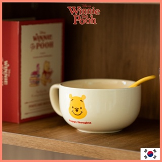 Winnie the Pooh Cereal Bowl &amp; Spoon Set ชุดชาม + ช้อน หมีพลูห์