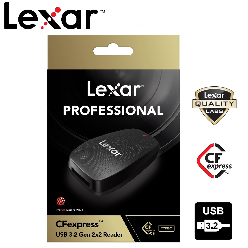 Lexar Professional CFexpress Type B Card Reader USB3.2
